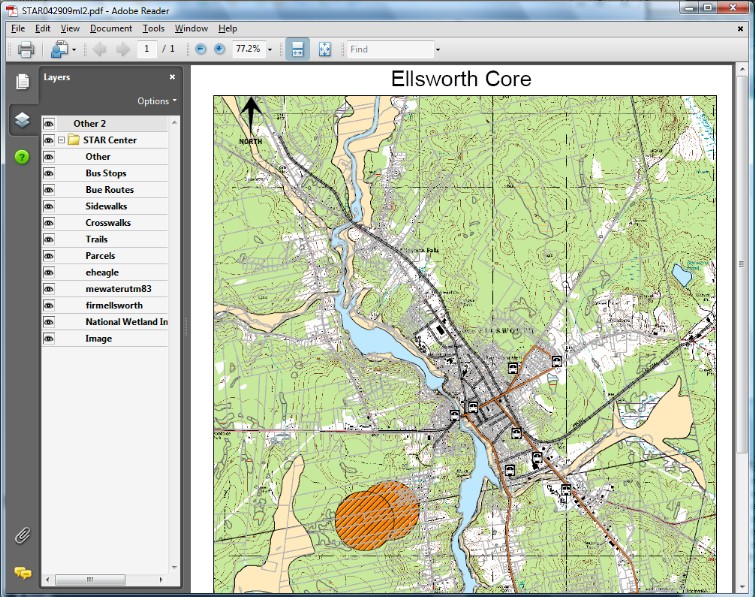 Sample Ellsworth Map